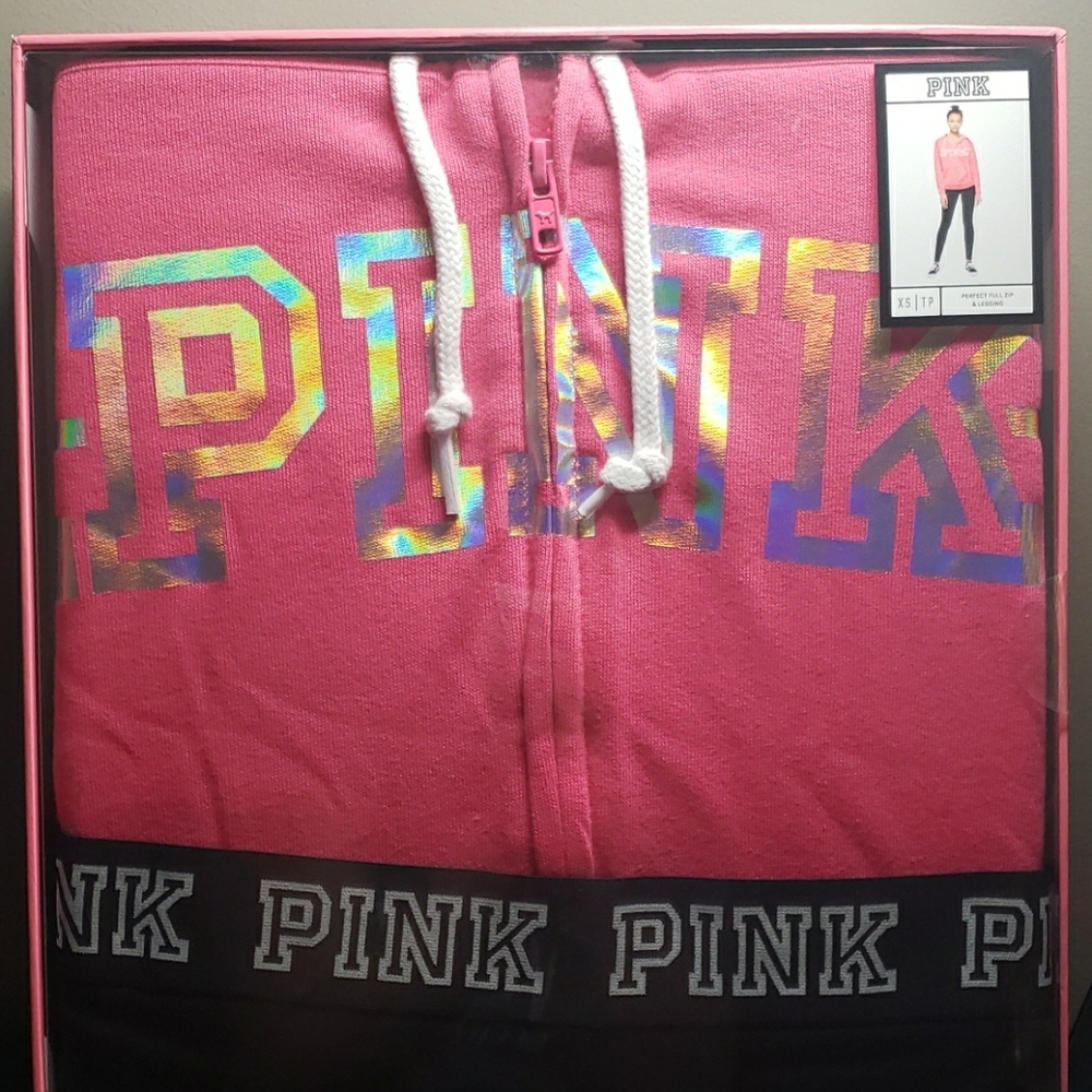 Pink Perfect Full Zip & Legging
